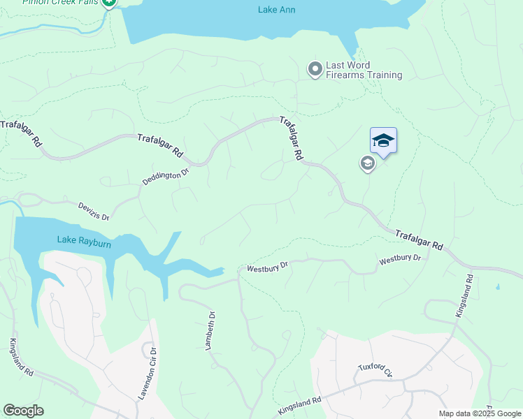 map of restaurants, bars, coffee shops, grocery stores, and more near 21 Lyndhurst Drive in Bella Vista