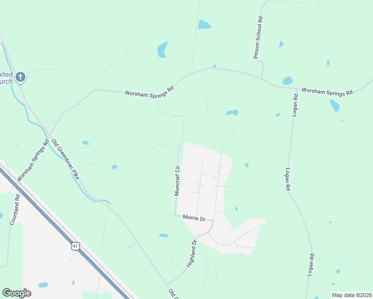 map of restaurants, bars, coffee shops, grocery stores, and more near 1002 Banks Drive in Greenbrier