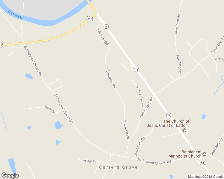 map of restaurants, bars, coffee shops, grocery stores, and more near 1325 Tellowee Road in Eden