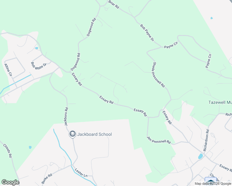 map of restaurants, bars, coffee shops, grocery stores, and more near 145 Blake Lane in Tazewell