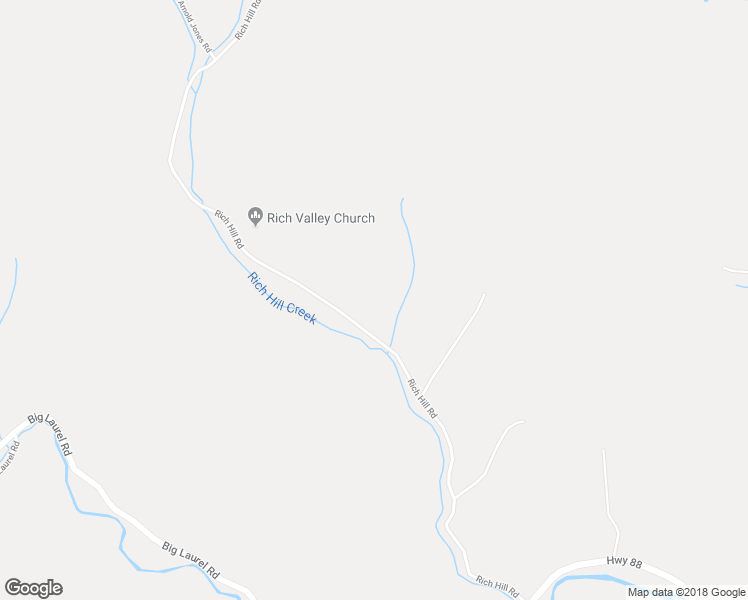 map of restaurants, bars, coffee shops, grocery stores, and more near 942 Rich Hill Road in Creston