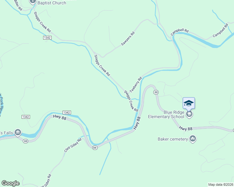 map of restaurants, bars, coffee shops, grocery stores, and more near 289 Staggs Creek Road in Warrensville