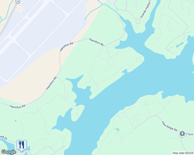 map of restaurants, bars, coffee shops, grocery stores, and more near 361 Center Drive in Blountville