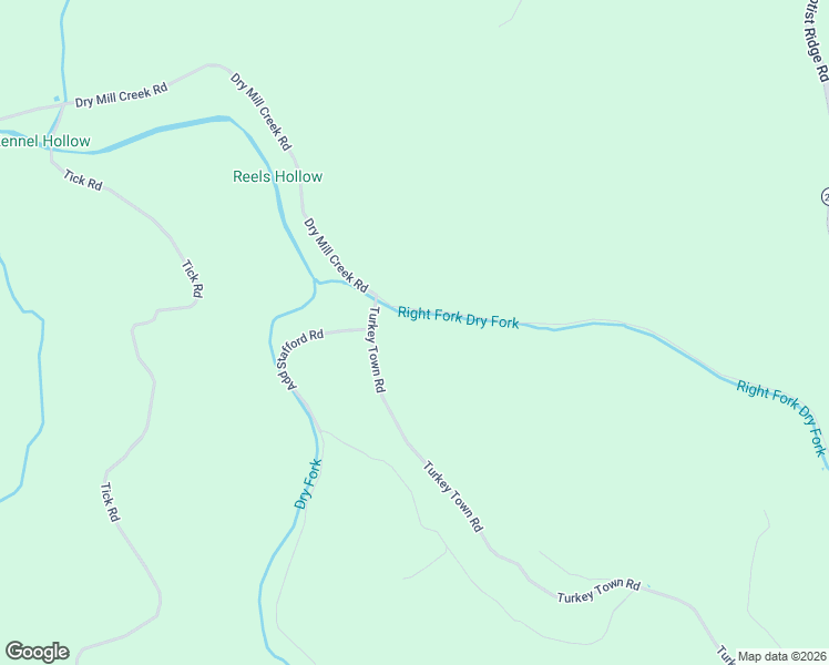 map of restaurants, bars, coffee shops, grocery stores, and more near 2007 Turkey Town Road in Hilham