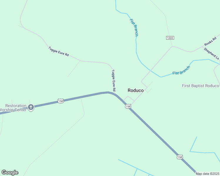 map of restaurants, bars, coffee shops, grocery stores, and more near 6 Tuggie Eure Road in Eure