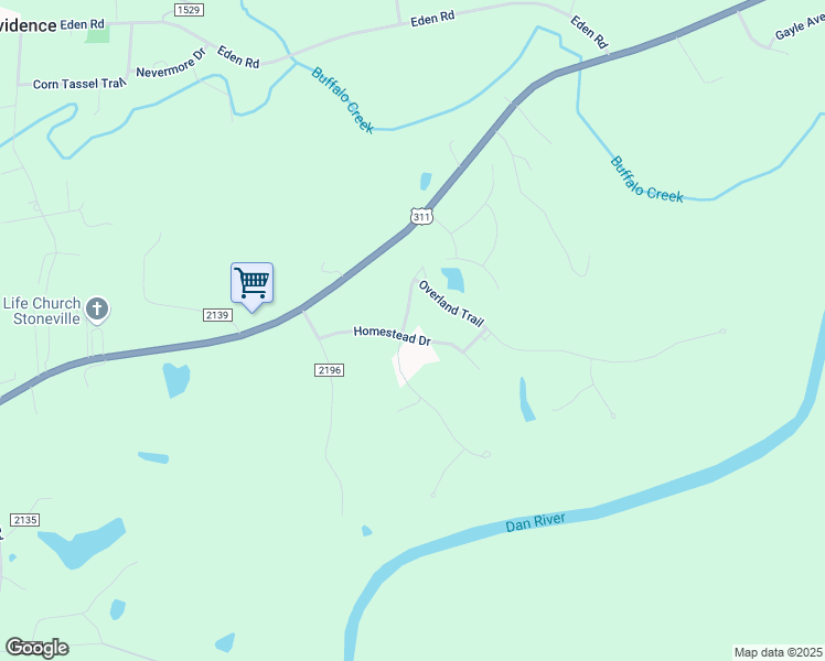 map of restaurants, bars, coffee shops, grocery stores, and more near 201 Homestead Drive in Stoneville