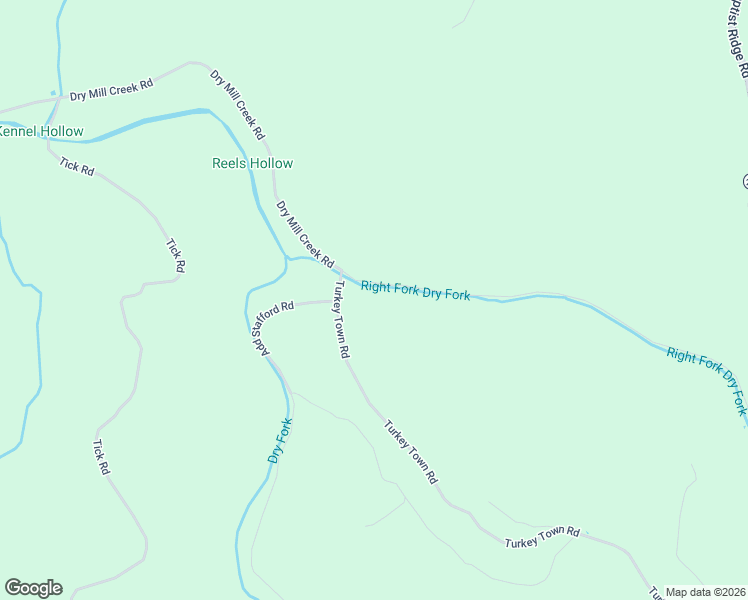 map of restaurants, bars, coffee shops, grocery stores, and more near 2007 Turkey Town Road in Hilham