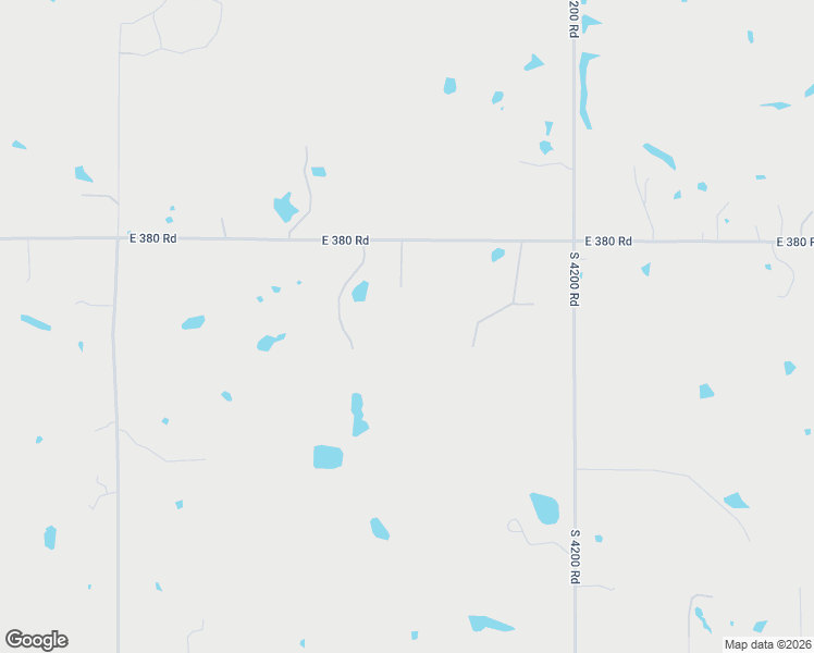 map of restaurants, bars, coffee shops, grocery stores, and more near 16752 East 380 Road in Claremore