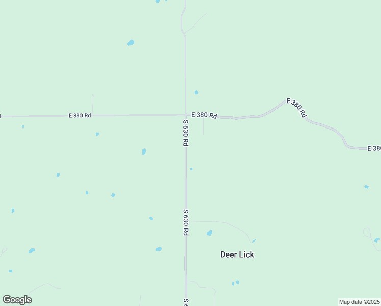 map of restaurants, bars, coffee shops, grocery stores, and more near 38176 South 630 Road in Jay