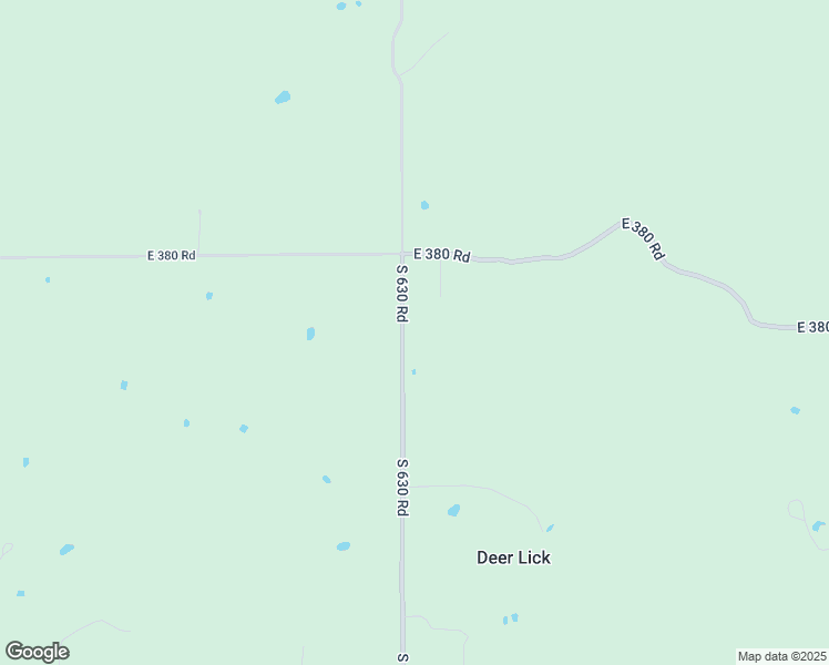 map of restaurants, bars, coffee shops, grocery stores, and more near 38176 South 630 Road in Jay