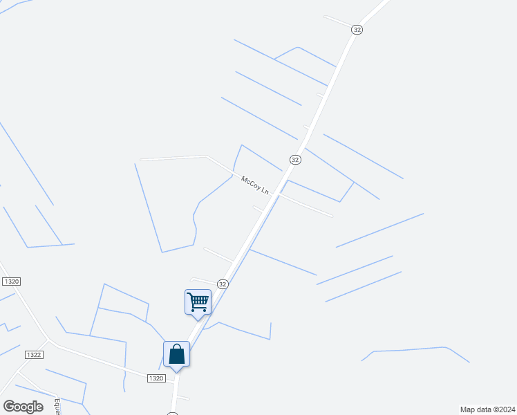 map of restaurants, bars, coffee shops, grocery stores, and more near 26 McCoy Road in Sunbury