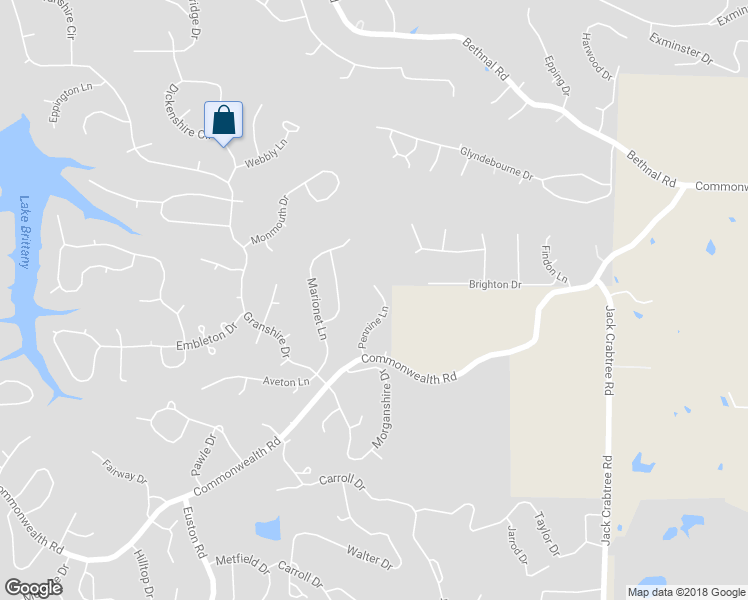 map of restaurants, bars, coffee shops, grocery stores, and more near 19 Pennine Lane in Bella Vista