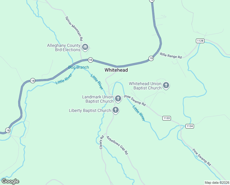 map of restaurants, bars, coffee shops, grocery stores, and more near 5712 Pine Swamp Road in Sparta