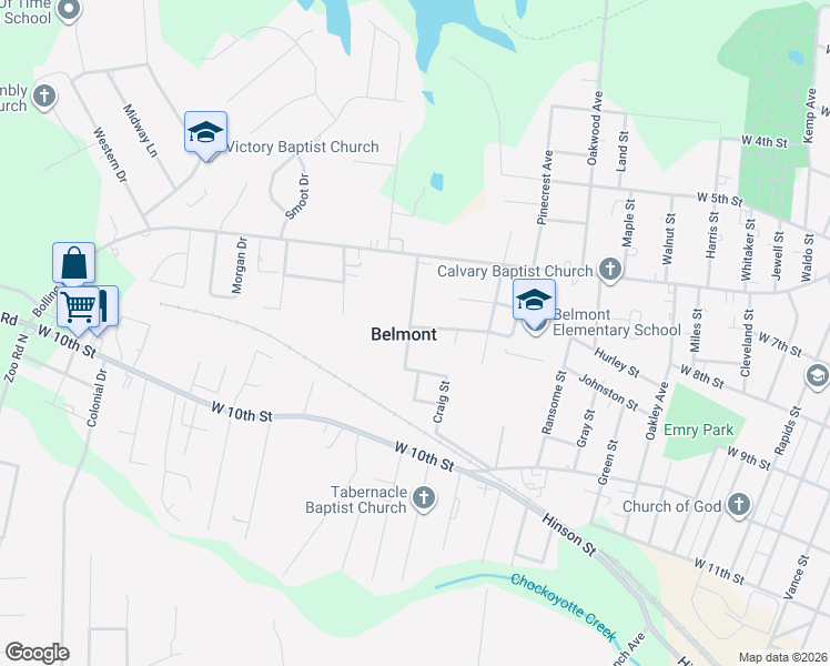 map of restaurants, bars, coffee shops, grocery stores, and more near 425 Timmy Lane in Roanoke Rapids