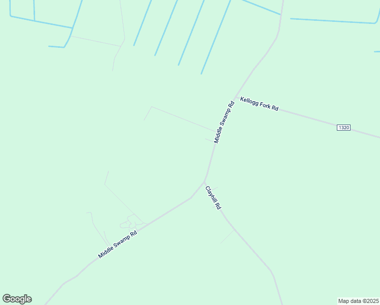 map of restaurants, bars, coffee shops, grocery stores, and more near 320 Middle Swamp Road in Corapeake
