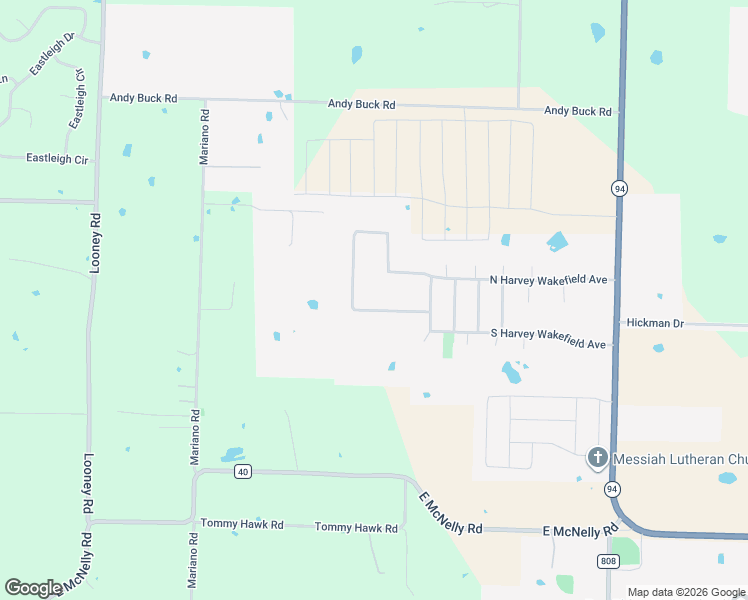 map of restaurants, bars, coffee shops, grocery stores, and more near 2316 John W Montgomery Circle in Pea Ridge