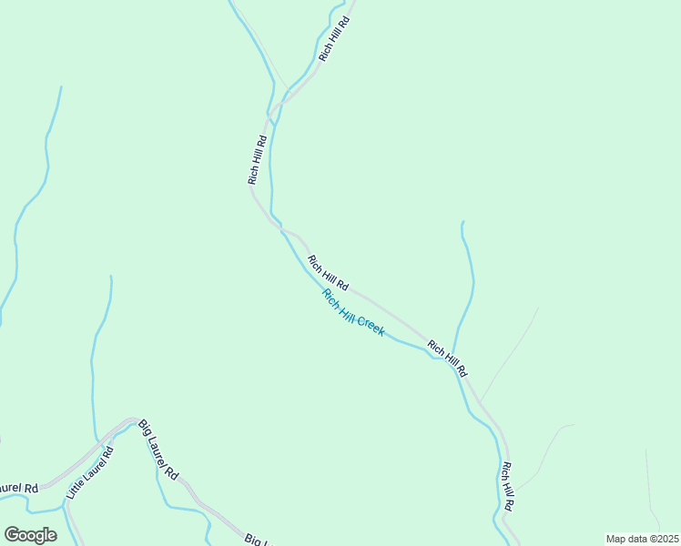 map of restaurants, bars, coffee shops, grocery stores, and more near 1220 Rich Hill Road in Creston
