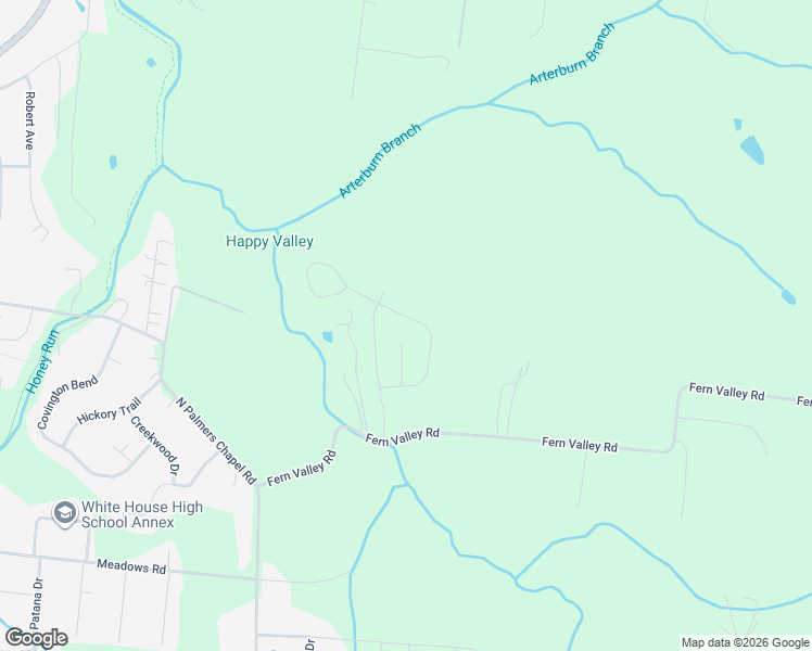 map of restaurants, bars, coffee shops, grocery stores, and more near 407 Sheffield Drive in White House