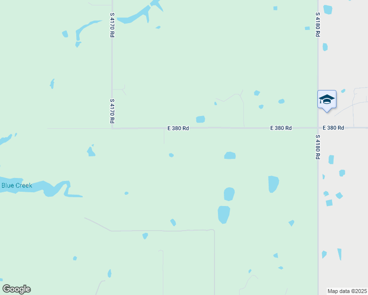 map of restaurants, bars, coffee shops, grocery stores, and more near 14410 East 380 Road in Claremore
