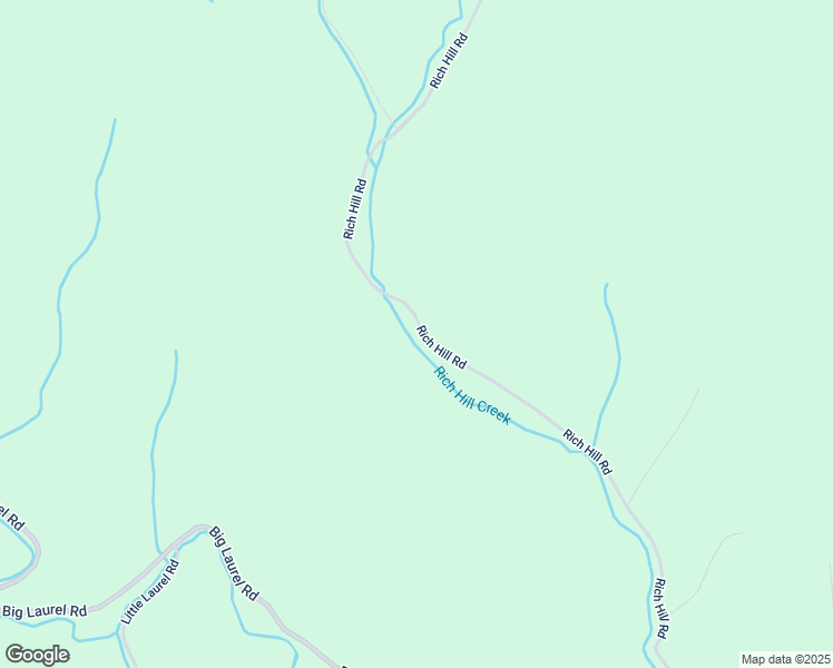 map of restaurants, bars, coffee shops, grocery stores, and more near 1285 Rich Hill Road in Creston