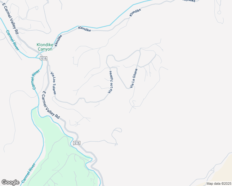 map of restaurants, bars, coffee shops, grocery stores, and more near 15561 Vía La Gitana in Carmel Valley