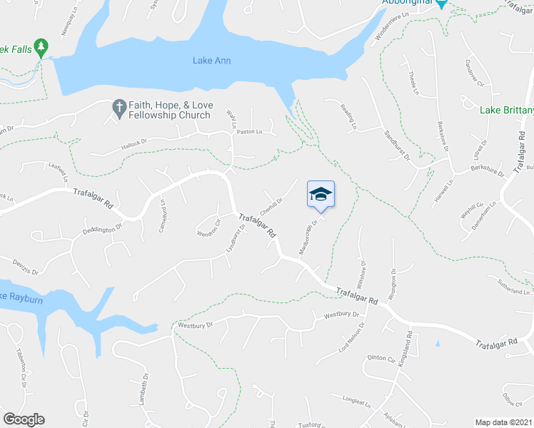 map of restaurants, bars, coffee shops, grocery stores, and more near 4 Cherhill Drive in Bella Vista