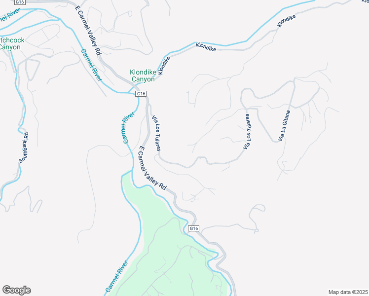 map of restaurants, bars, coffee shops, grocery stores, and more near 309 Vía La Gitana in Carmel Valley
