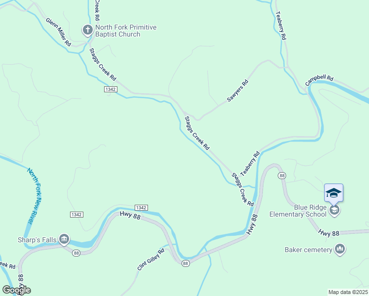 map of restaurants, bars, coffee shops, grocery stores, and more near 505 Staggs Creek Road in Warrensville