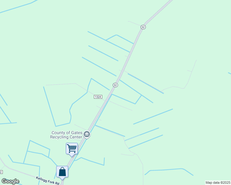 map of restaurants, bars, coffee shops, grocery stores, and more near 369 North Carolina 32 in Corapeake