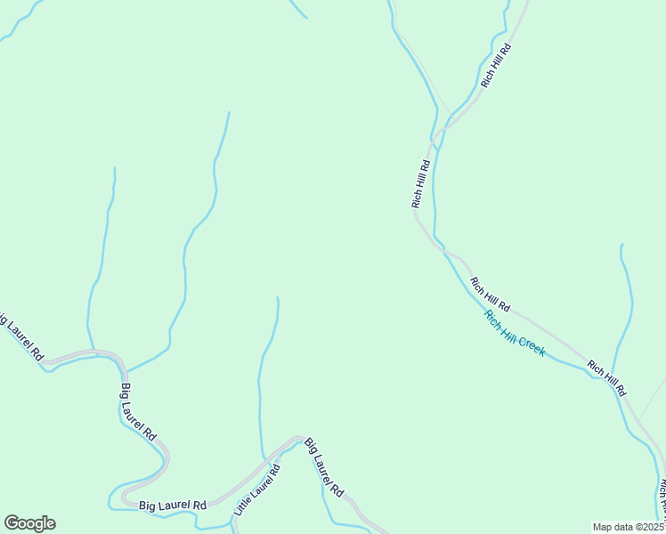 map of restaurants, bars, coffee shops, grocery stores, and more near 1616 Big Laurel Road in Creston