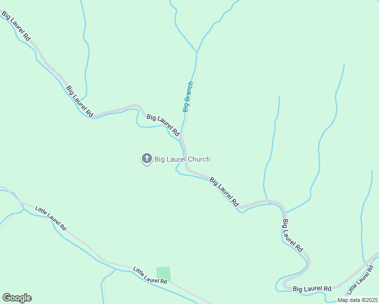 map of restaurants, bars, coffee shops, grocery stores, and more near 3186 Big Laurel Road in Creston