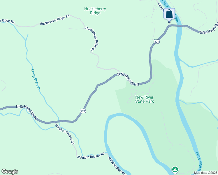 map of restaurants, bars, coffee shops, grocery stores, and more near 9846 U.S. Highway 221 North in Crumpler