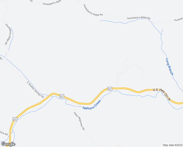 map of restaurants, bars, coffee shops, grocery stores, and more near 8365 U.S. Highway 221 North in Crumpler