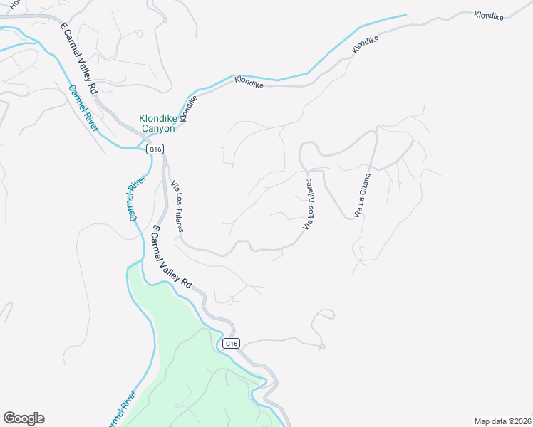 map of restaurants, bars, coffee shops, grocery stores, and more near 15415 Vía Los Tulares in Carmel Valley