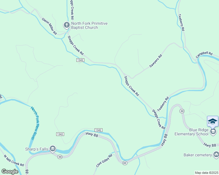 map of restaurants, bars, coffee shops, grocery stores, and more near 665 Staggs Creek Road in Warrensville