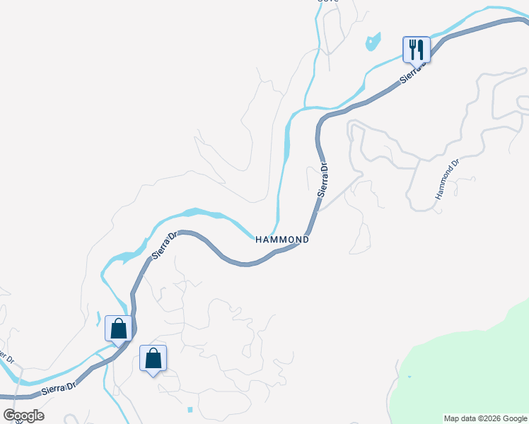map of restaurants, bars, coffee shops, grocery stores, and more near 44446 Dinely Drive in Three Rivers
