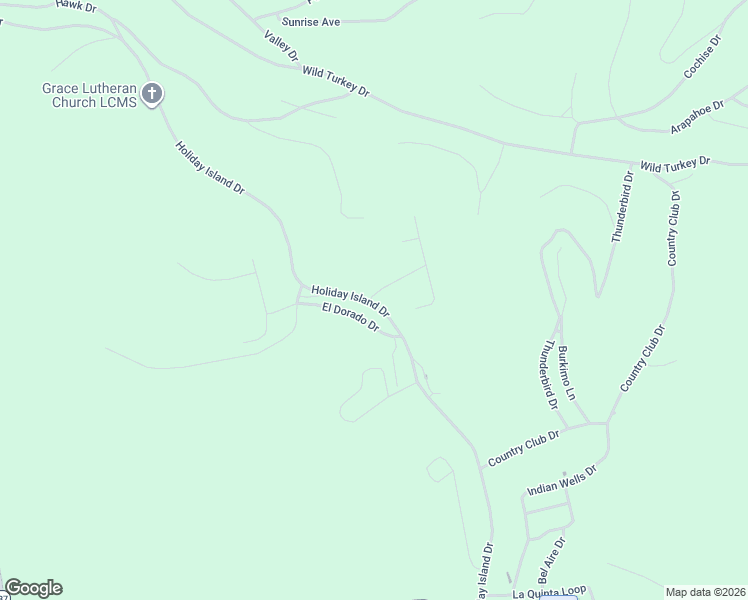 map of restaurants, bars, coffee shops, grocery stores, and more near 1 Country Club Drive in Holiday Island