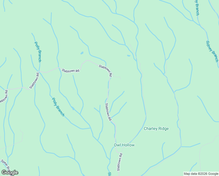 map of restaurants, bars, coffee shops, grocery stores, and more near 1316 Slabtown Road in Mountain City