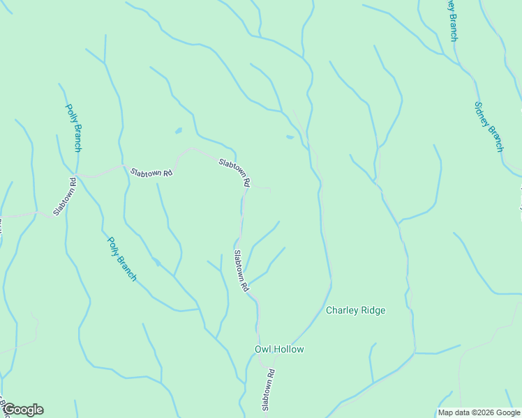 map of restaurants, bars, coffee shops, grocery stores, and more near 1316 Slabtown Road in Mountain City