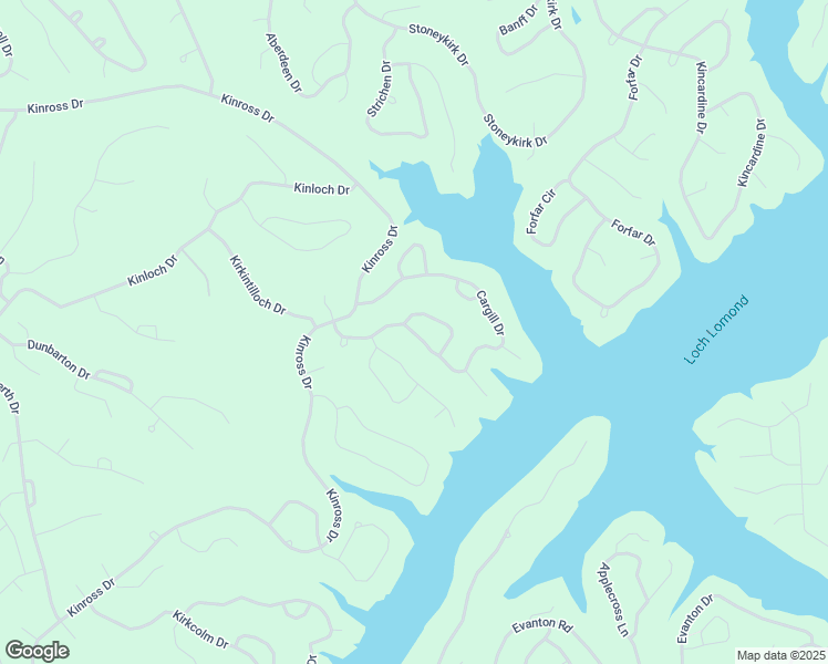 map of restaurants, bars, coffee shops, grocery stores, and more near 29 Cargill Drive in Bella Vista