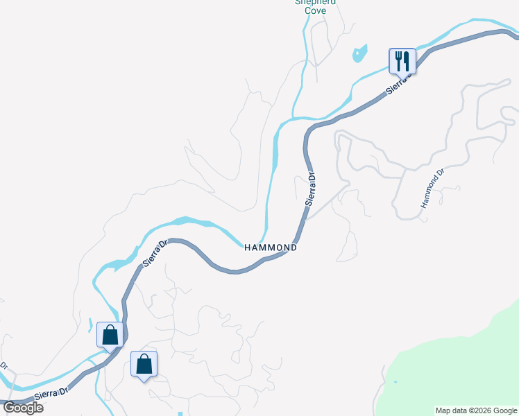 map of restaurants, bars, coffee shops, grocery stores, and more near 44446-44561 Dinely Drive in Three Rivers