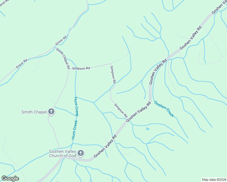 map of restaurants, bars, coffee shops, grocery stores, and more near 132-252 Simpson Road in Church Hill