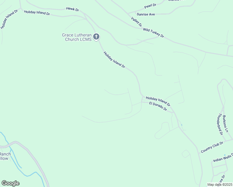 map of restaurants, bars, coffee shops, grocery stores, and more near 15 Rancho Vista Lane in Holiday Island