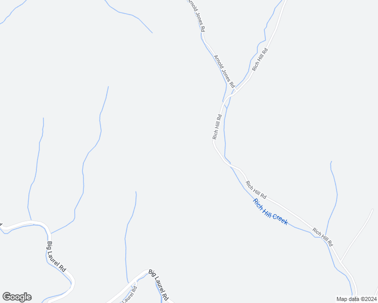 map of restaurants, bars, coffee shops, grocery stores, and more near 1521 Rich Hill Road in Creston