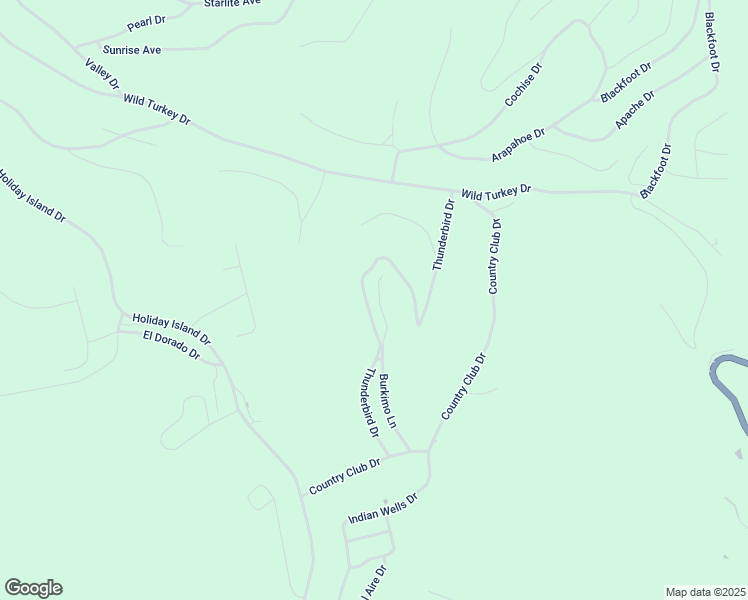 map of restaurants, bars, coffee shops, grocery stores, and more near 35 Burkimo Lane in Holiday Island