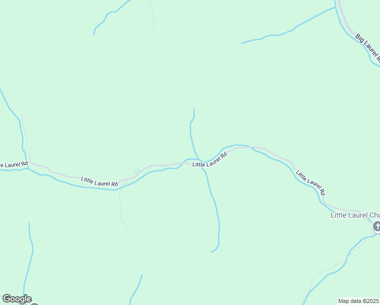 map of restaurants, bars, coffee shops, grocery stores, and more near 3558 Little Laurel Road in Creston
