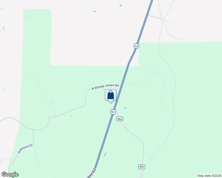 map of restaurants, bars, coffee shops, grocery stores, and more near 15990 North Wimpy Jones Road in Garfield