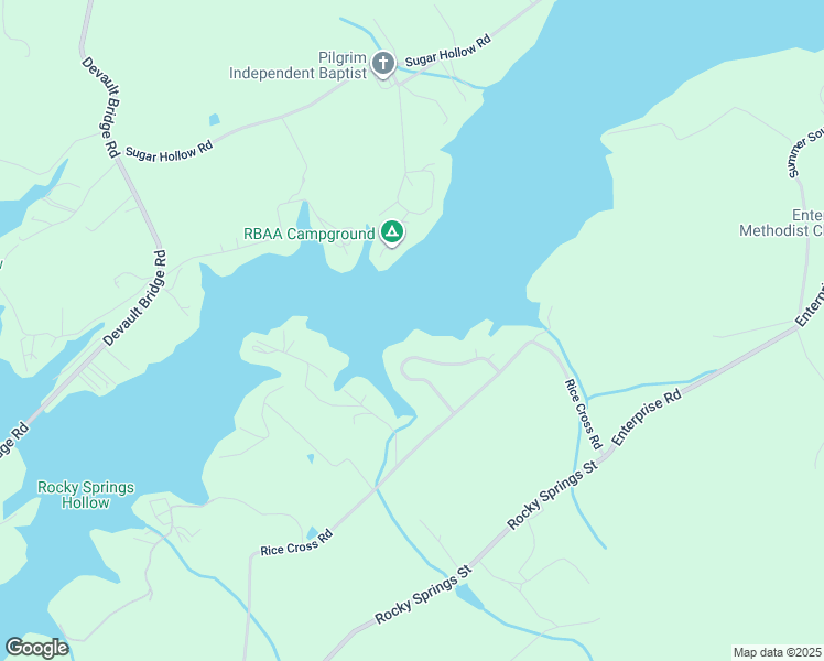 map of restaurants, bars, coffee shops, grocery stores, and more near 232 Cross Anchor Place in Piney Flats