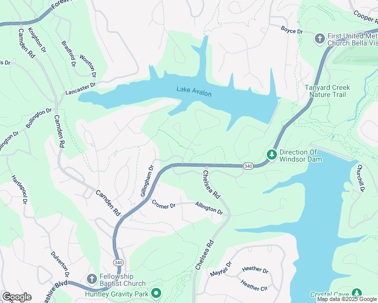 map of restaurants, bars, coffee shops, grocery stores, and more near 6 Swanage Drive in Bella Vista