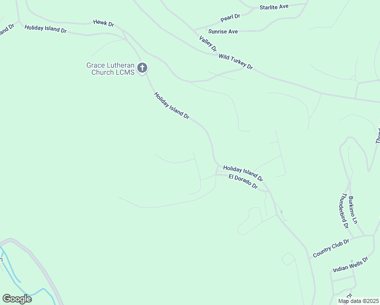 map of restaurants, bars, coffee shops, grocery stores, and more near 15 Rancho Vista Lane in Holiday Island